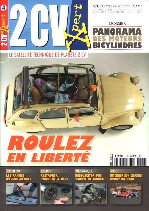 2CV Xpert N4, janvier - fvrier - mars 2005