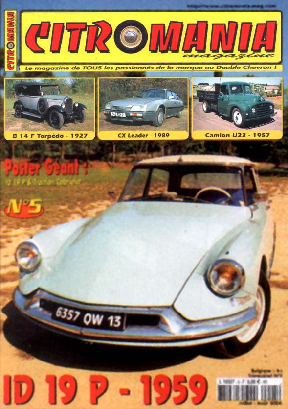citromania N5 juin - juillet - aot 2004