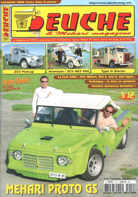 Deuche et Mhari Magazine N12 Janvier - Fvrier - Mars 2006